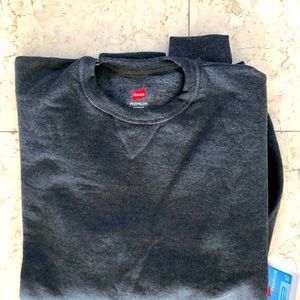 NEW HANES PREMIUM Sweatshirt-SzS